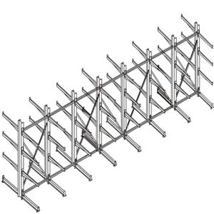 悬臂式货架