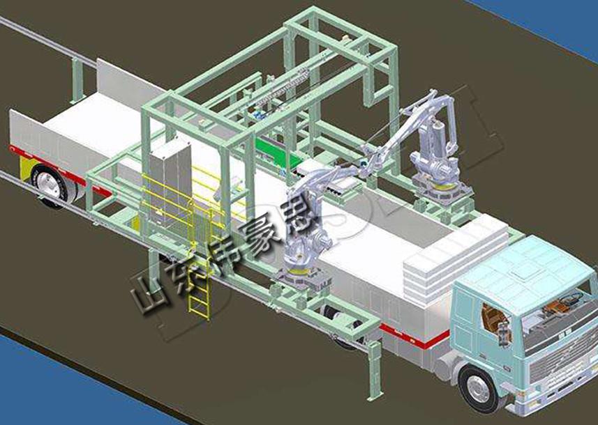 吉林托盘装车码垛设备 全自动装车机器人