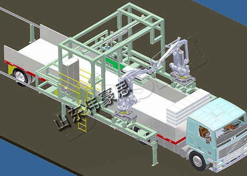 长箱自动装车系统 箱料装车机工作原理